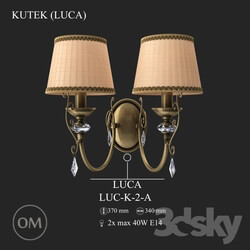 Wall light - KUTEK _LUCA_ LUC-K-2-A 
