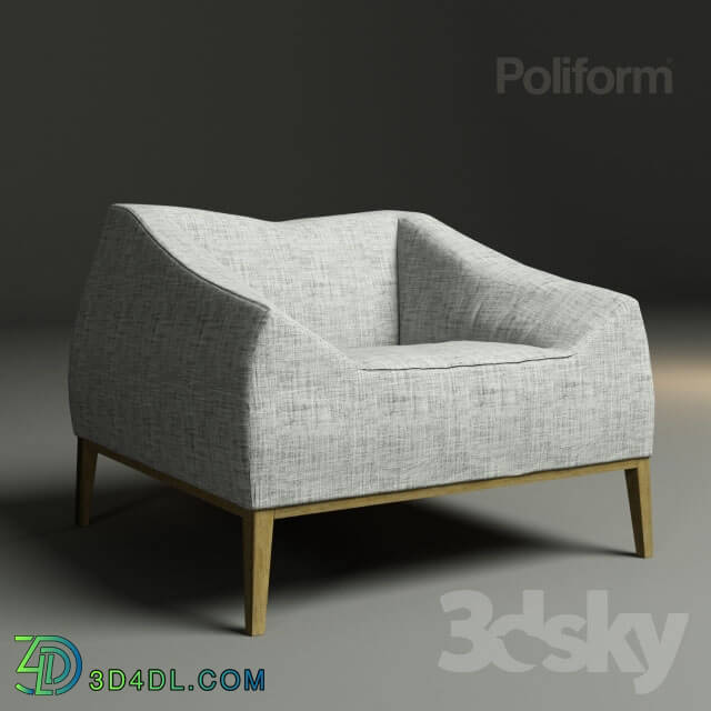 Arm chair - Poliform Carmel Armchair