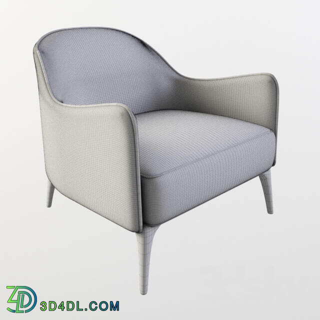 Arm chair - Poline Lounge Chair