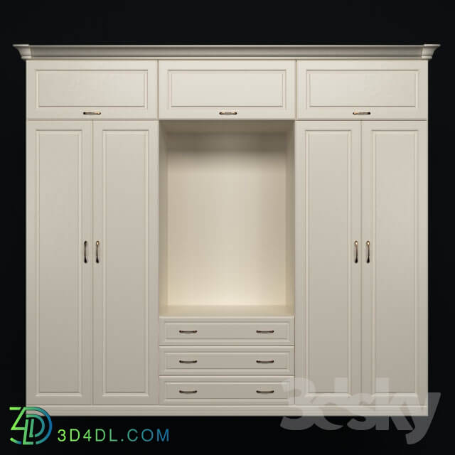 Wardrobe _ Display cabinets - Wardrobe with a niche