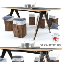 Table _ Chair - ST CALIPERS BD 
