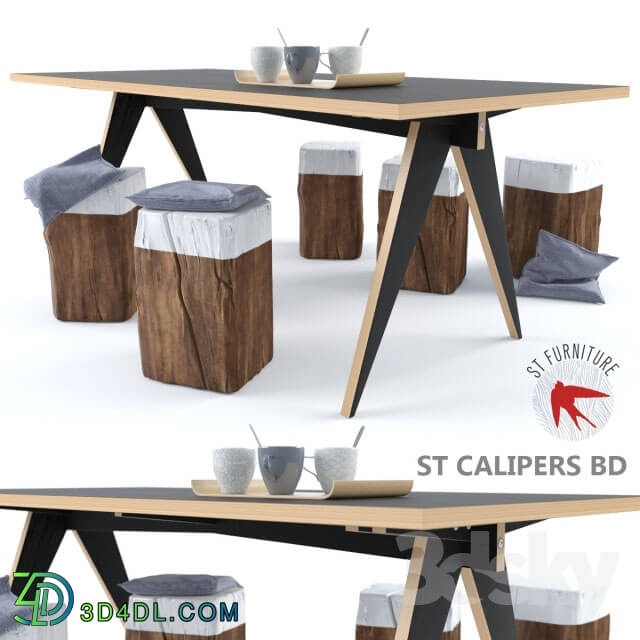 Table _ Chair - ST CALIPERS BD