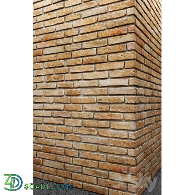 Other decorative objects - Brick wall with corners.