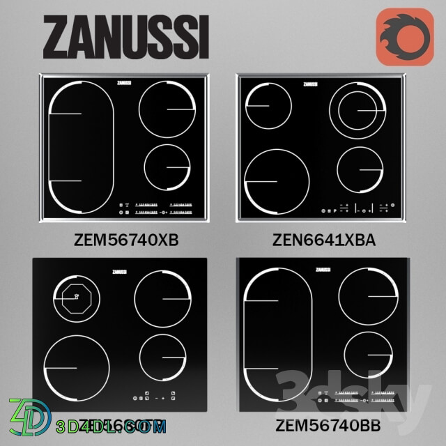 Kitchen appliance - Set embedded induction cookers from Zanussi
