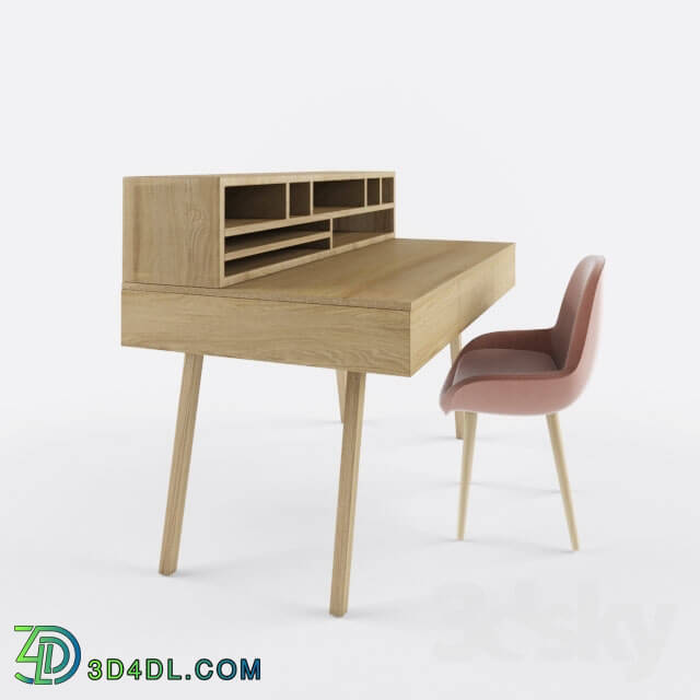 Table _ Chair - Desk and chair
