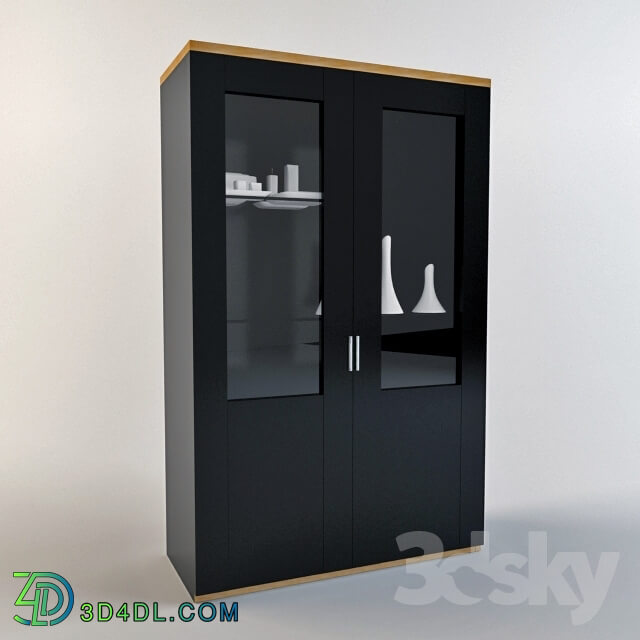 Wardrobe _ Display cabinets - Showcase of Tiffany black Gamma