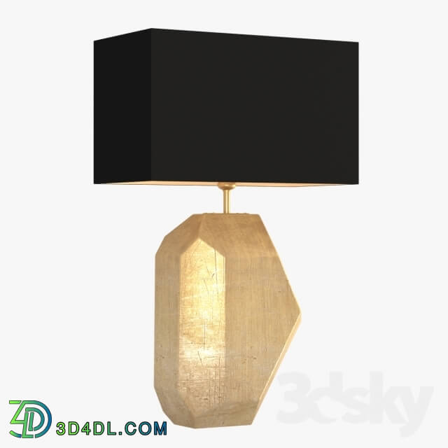 Table lamp - Heatfield - renwick gold leaf table lamp