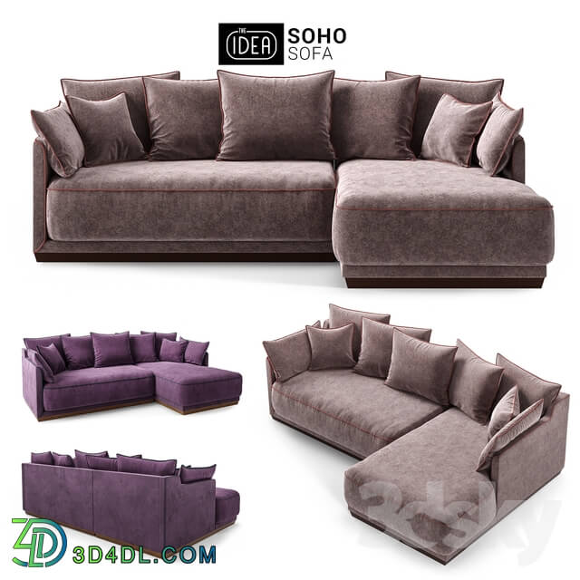 Sofa - The IDEA Modular Sofa SOHO _item 823-810_