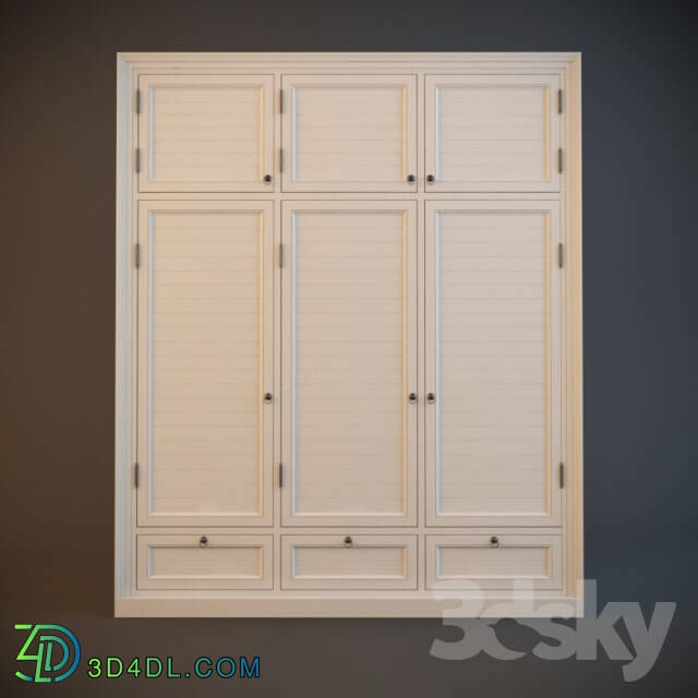 Wardrobe _ Display cabinets - Wardrobe in the style of Provence_ built