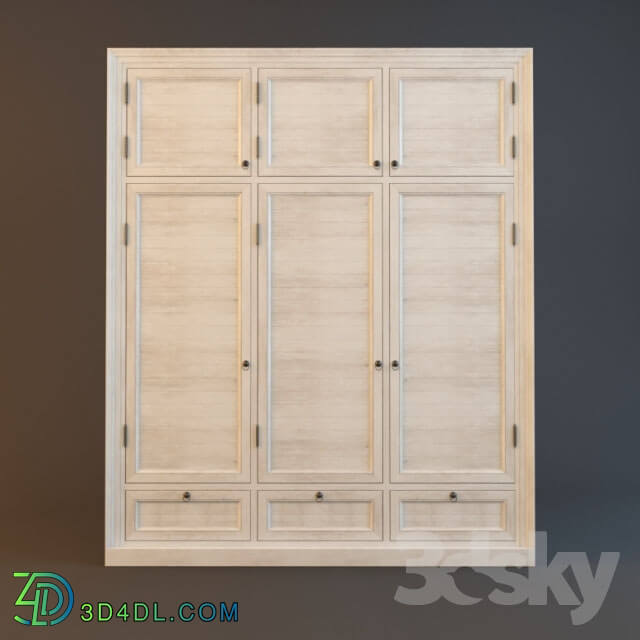 Wardrobe _ Display cabinets - Wardrobe in the style of Provence_ built