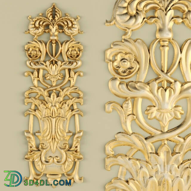 Decorative plaster - Moldings_ carvings