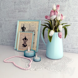 Decorative set - Decor _ tulips 