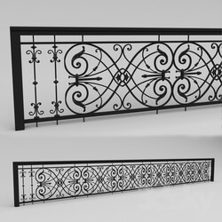 Other architectural elements - ornamental railing 