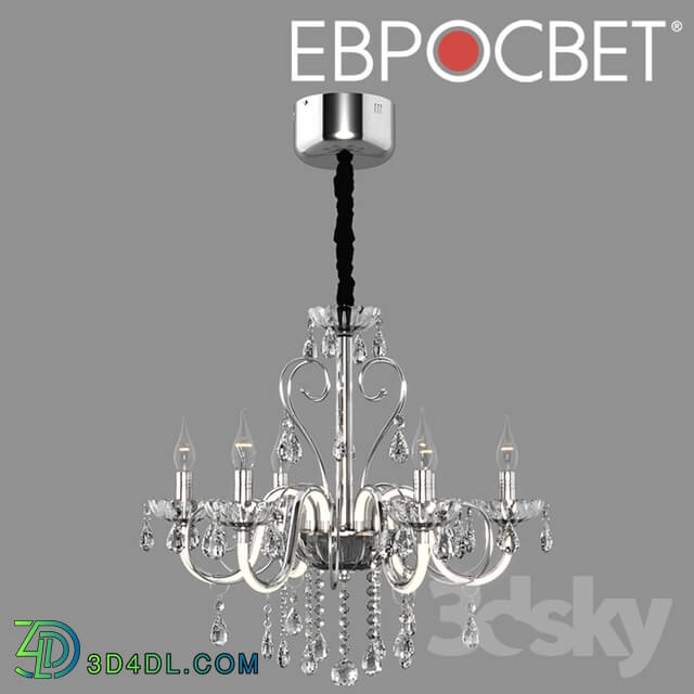 Ceiling light - OM Crystal Chandelier with Remote Bogate__39_s 411_6 Strotskis