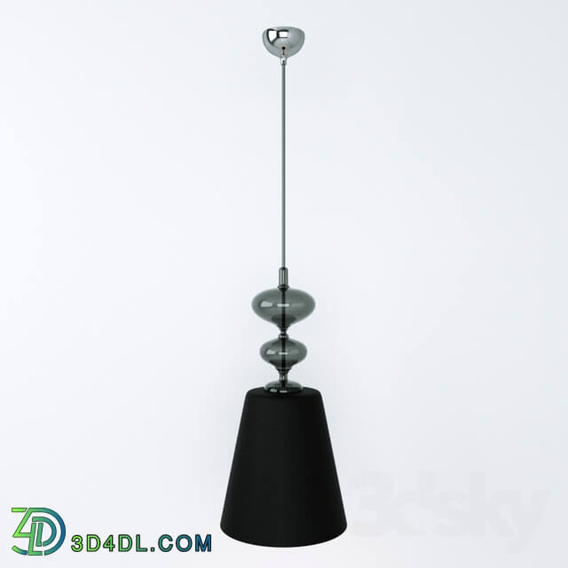 Ceiling light - Lamp Suspended Lumina Deco _Veneziana W1 Black_