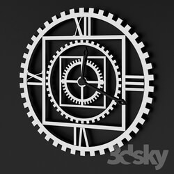 Watches _ Clocks - Mirror clock design 