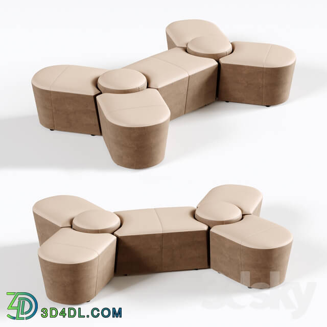 Sofa - OM Sofa Molecule 5kh-seater