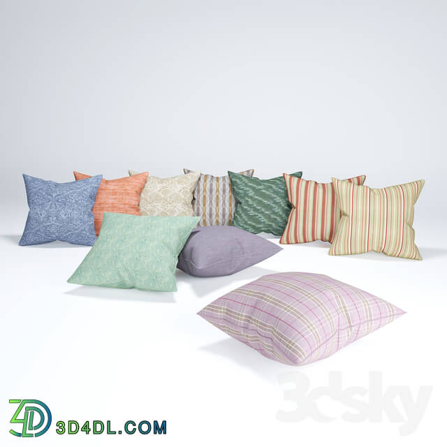 Pillows - Decorative pillows set 001 PY