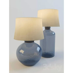Table lamp - CLIFT GLASS TABLE LAMP 