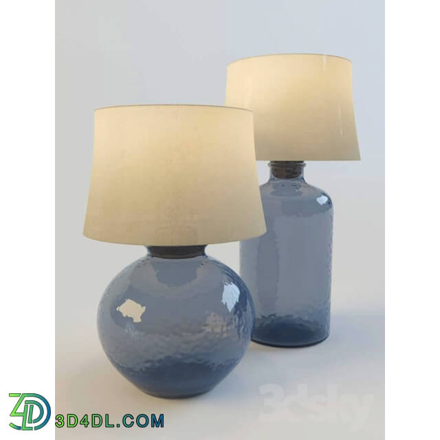 Table lamp - CLIFT GLASS TABLE LAMP