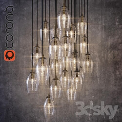 Ceiling light - Crown Chandeliers Italiya 