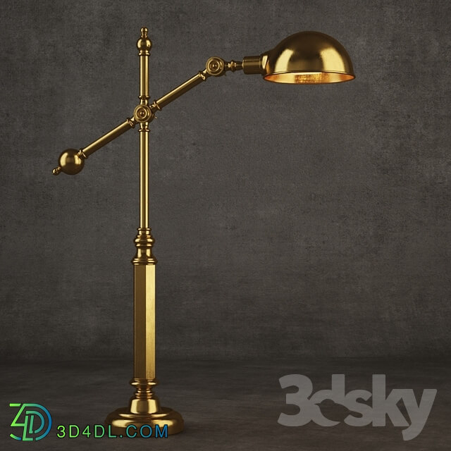 Table lamp - GRAMERCY HOME - INDUSTRIAL JOINT TABLE LAMP TL016-1-BRS