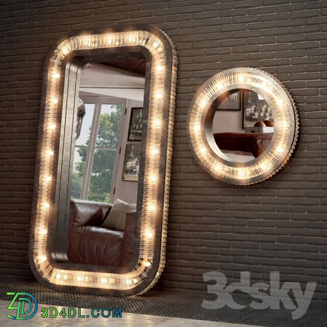 Mirror - REX MIRROR FLOOR _ WALL LAMP