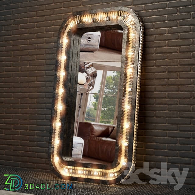 Mirror - REX MIRROR FLOOR _ WALL LAMP