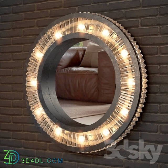 Mirror - REX MIRROR FLOOR _ WALL LAMP