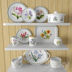 Tableware - Collection dishes Botanic Garden Flower 