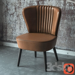 Arm chair - Leather chair 