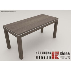 Table - Table of the German firm Klose 