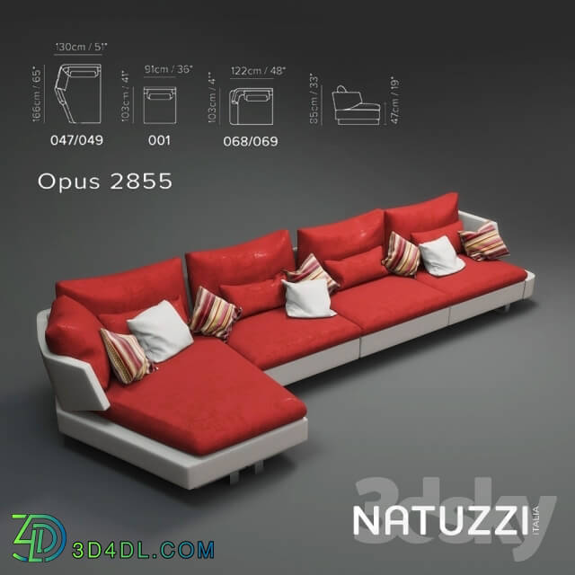 Sofa - Sofa NATUZZI Opus