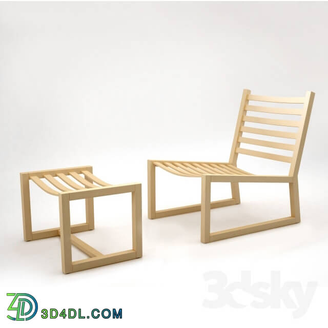 Arm chair - Butaca maderaa