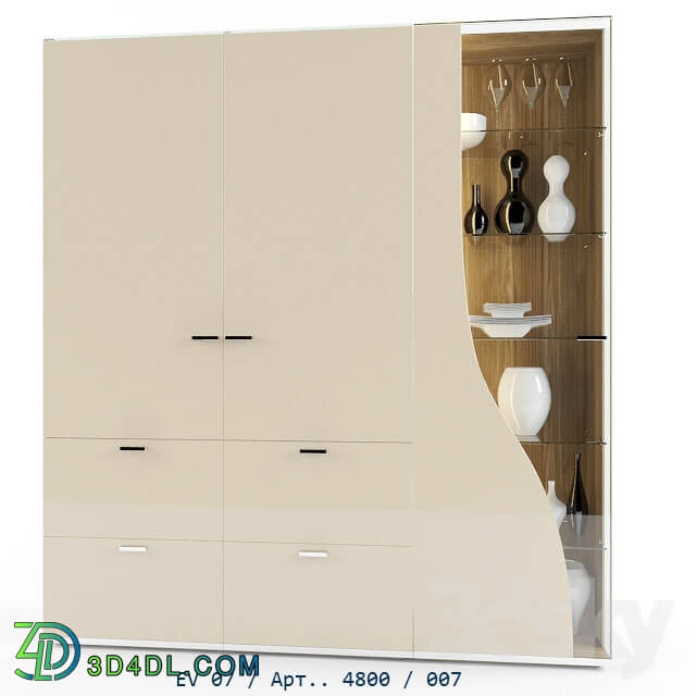 Wardrobe _ Display cabinets - Composition Sollection-c LEONARDO living