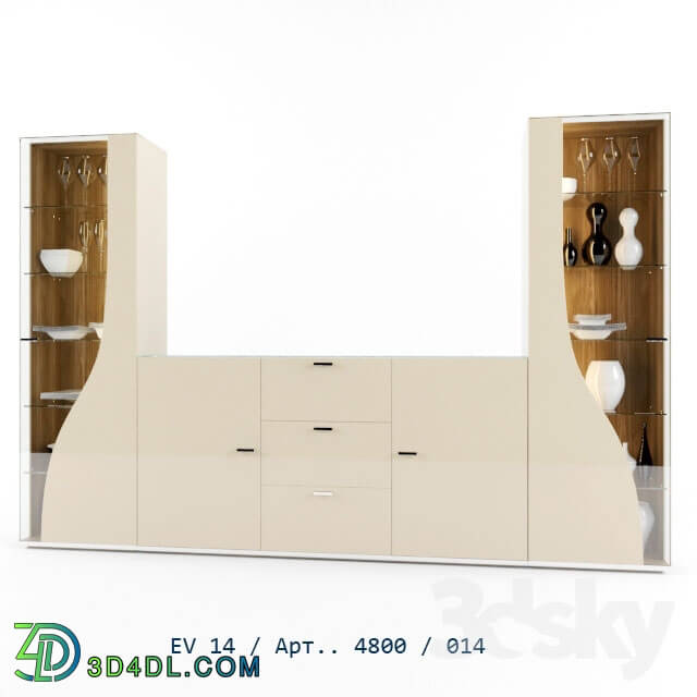 Wardrobe _ Display cabinets - Composition Sollection-c LEONARDO living