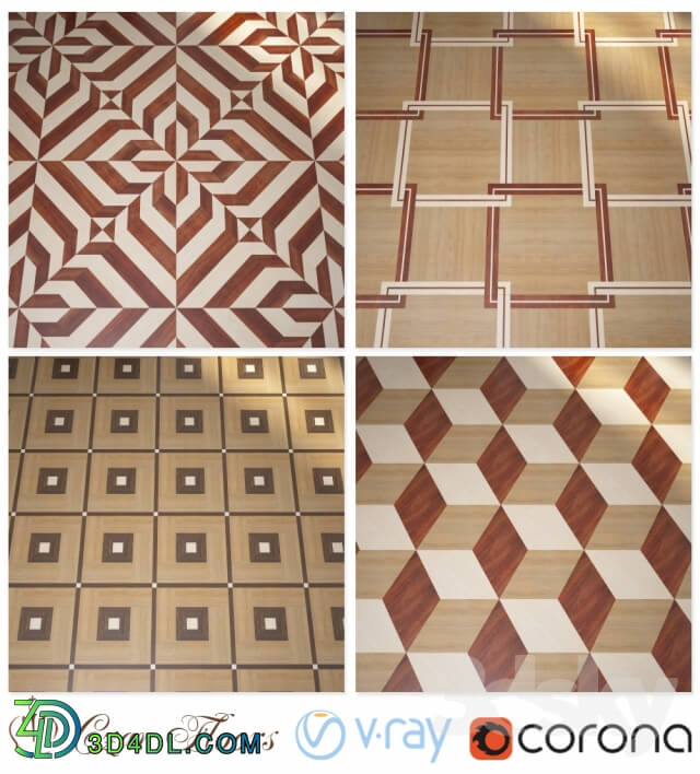 Other decorative objects - Czare Floors part 1 - art. Mx46_ Mx47_ Mx48_ Mx49