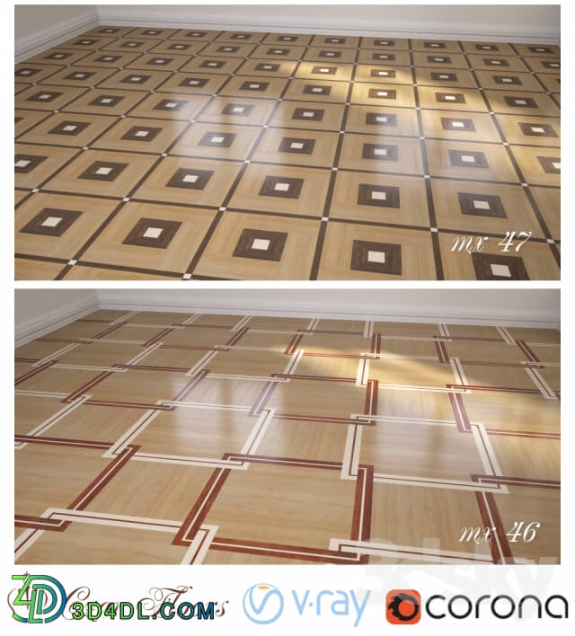 Other decorative objects - Czare Floors part 1 - art. Mx46_ Mx47_ Mx48_ Mx49