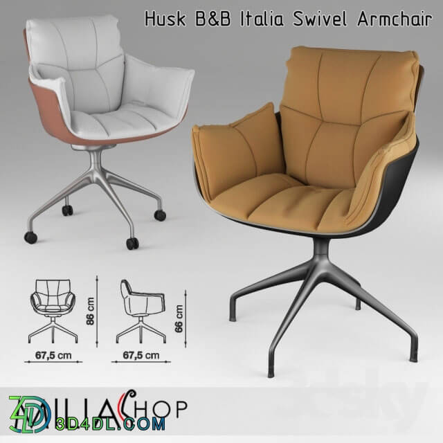 Chair - Husk B_B Italia Armchairs