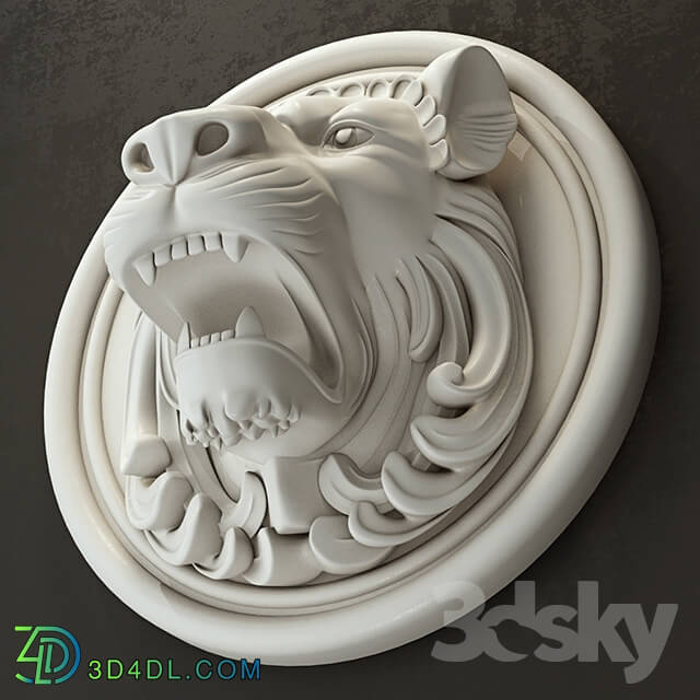 Sculpture - lion sculpture