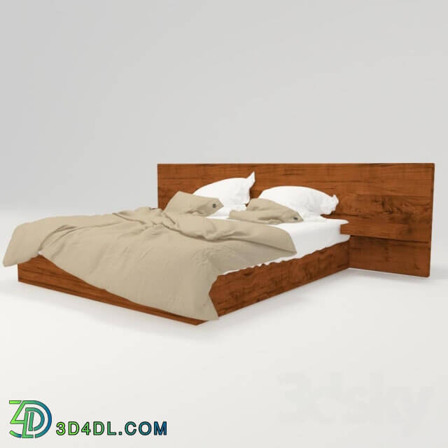 Bed - Bed with drawers_ bed linen