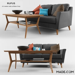 Sofa - MADE Rufus 2 Seater 