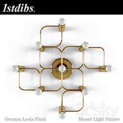 Ceiling light - German Leola Flush Mount Light Fixture 