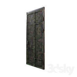 Doors - Old Iron Door 