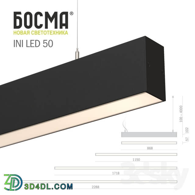 Ceiling light - INI LED 50 _ BOSMA