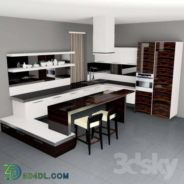 Kitchen - Kitchen for recertification in group Profi_ removed unnecessary objects