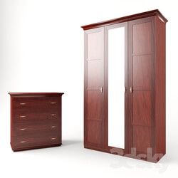 Wardrobe _ Display cabinets - Wardrobe and chest of drawers 