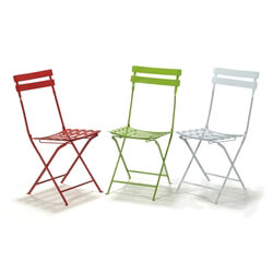 Chair - Metal stool Valentino 