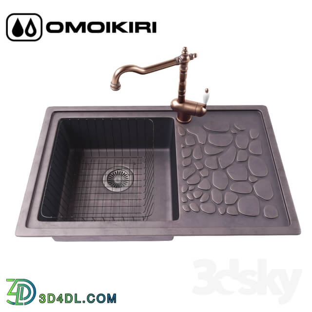 Sink - Wash TAKATSU _ mixer KYOTO B _ cart_ CO-01-IN