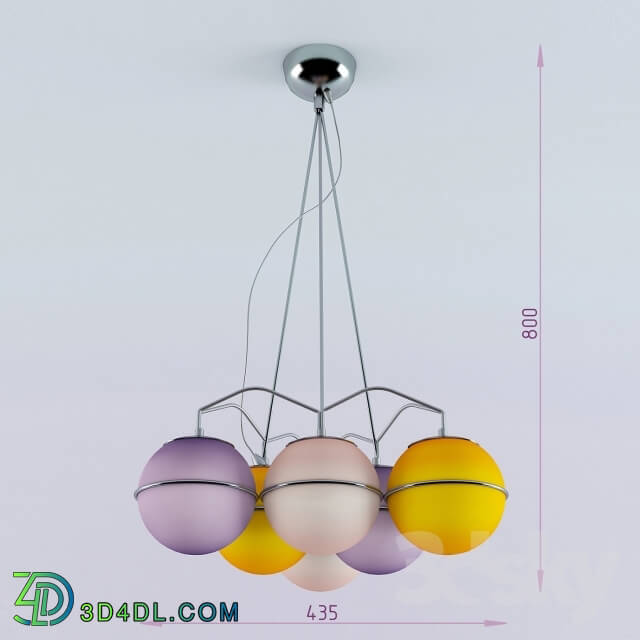 Ceiling light - Chandelier Nursery Odeon Light